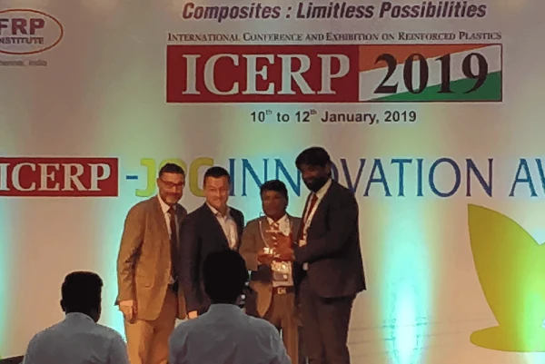 Fabheads takes home the ICERP &#8211; JEC INNOVATION AWARD!