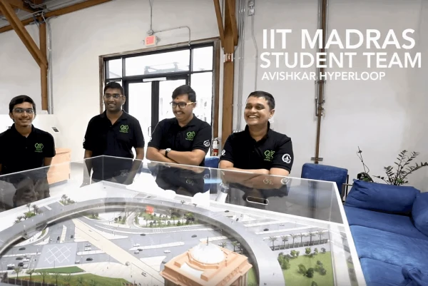 Fabheads collaborating with students working on deep tech – Story of Hyperloop.