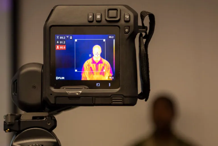 Drones being used for thermal imaging