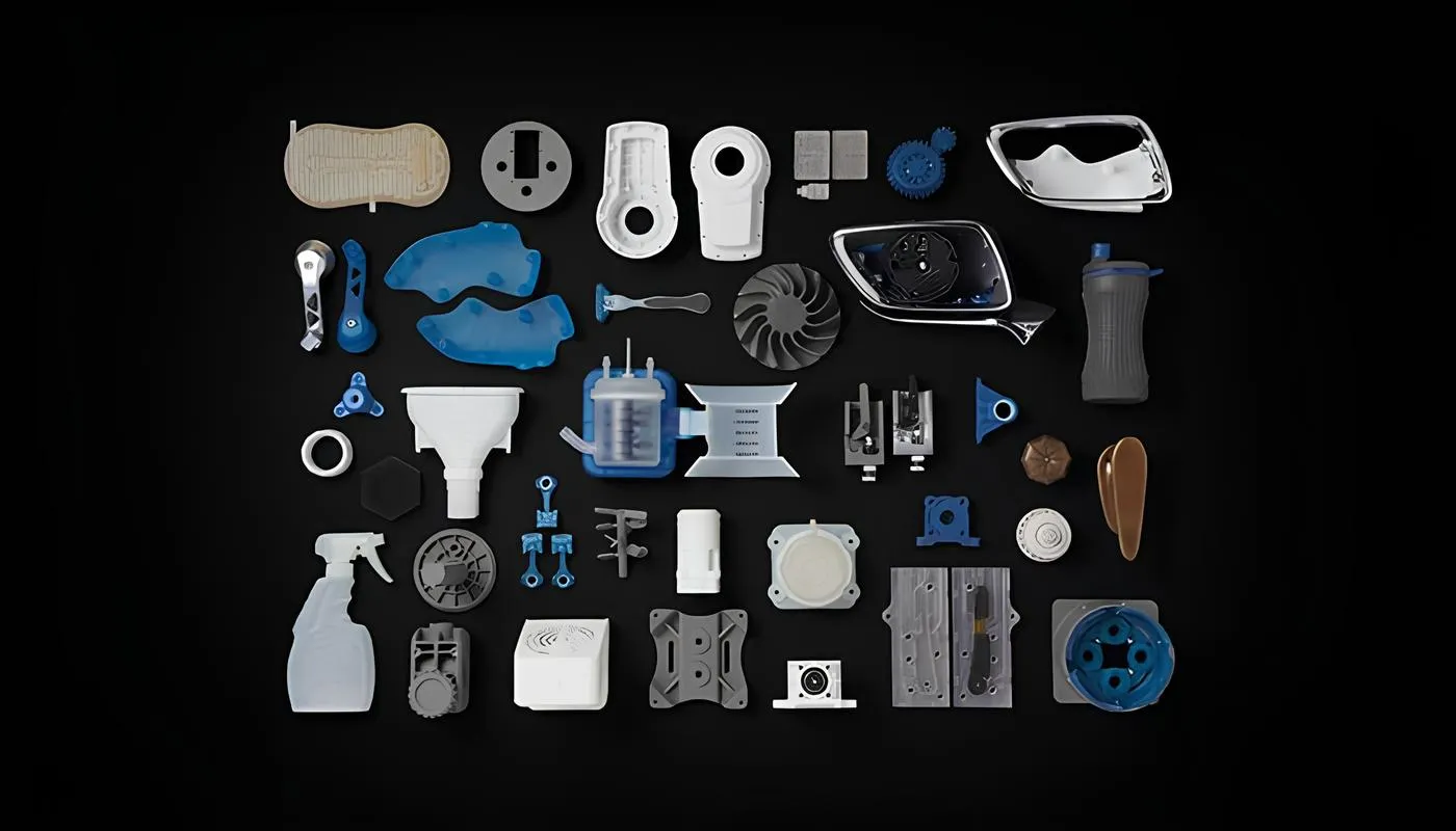 3D printed parts using SLA technique