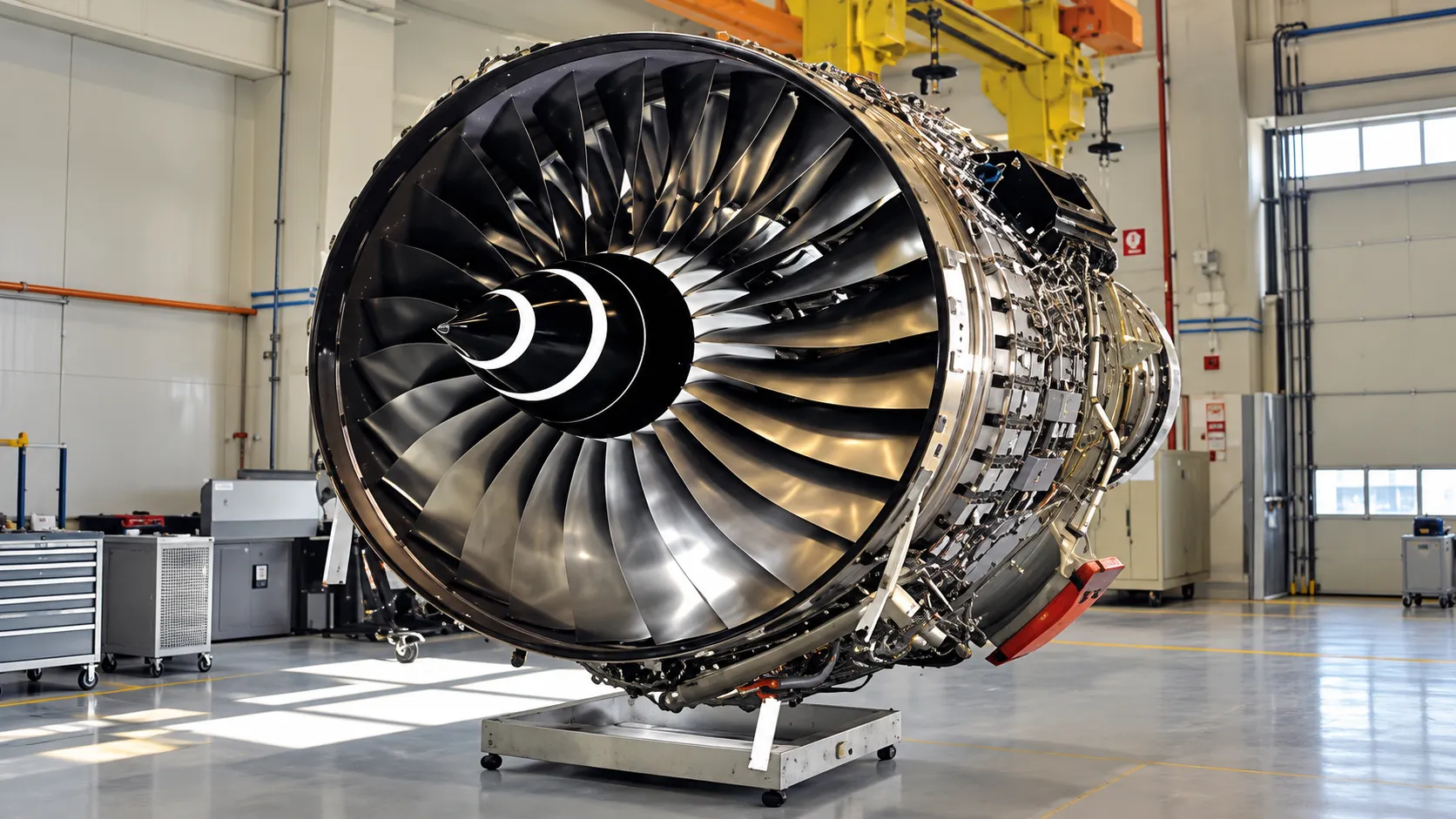 Turbofan manufactured out of MMC material