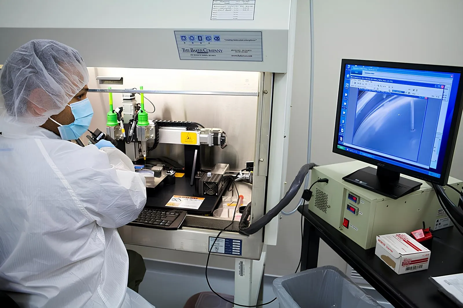 Inside a bioprinting lab