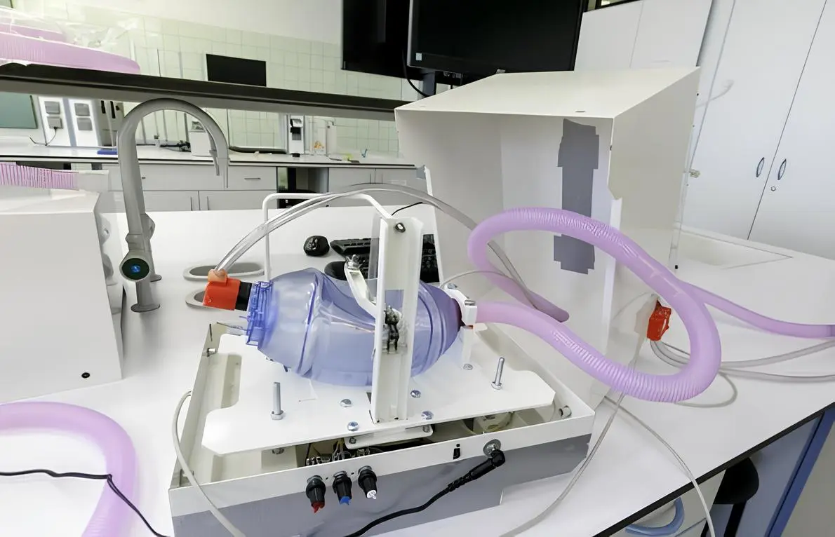 Q-vent (multi-way air valve system) produced by a 3D printer